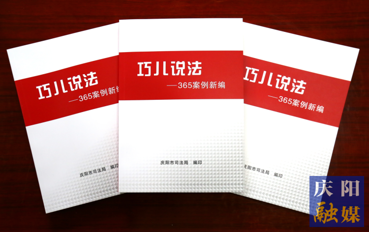 2022年，市司法局精選了近年來(lái)發(fā)布的“巧兒說(shuō)法”典型案例，組織編輯了《“巧兒說(shuō)法”365案例新編》。